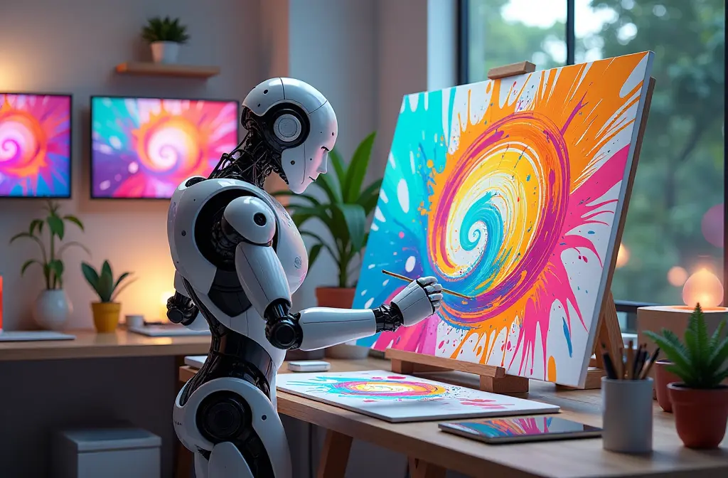 AI Makes Art: Exploring Technology's Impact on Creativity and Artistic Expression