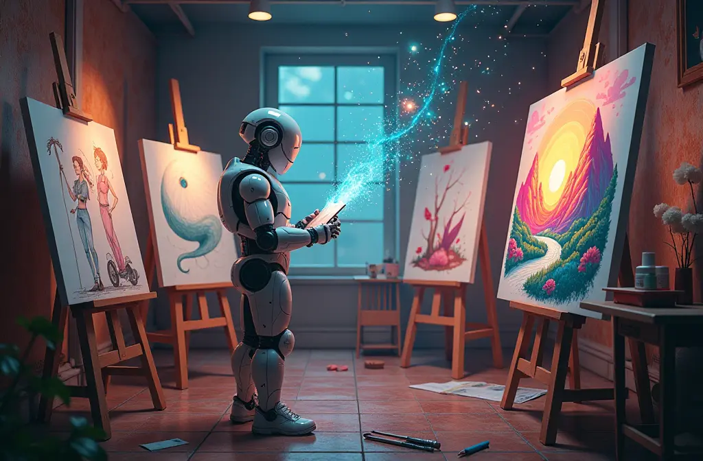 Ask AI to Draw Anything: Unlocking AI Art Generation for Creatives