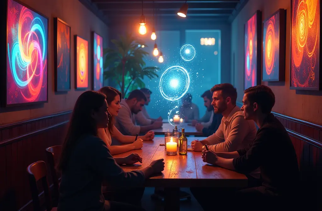 AI Art Night Cafe: Discover the Intersection of Technology and Creativity in Art